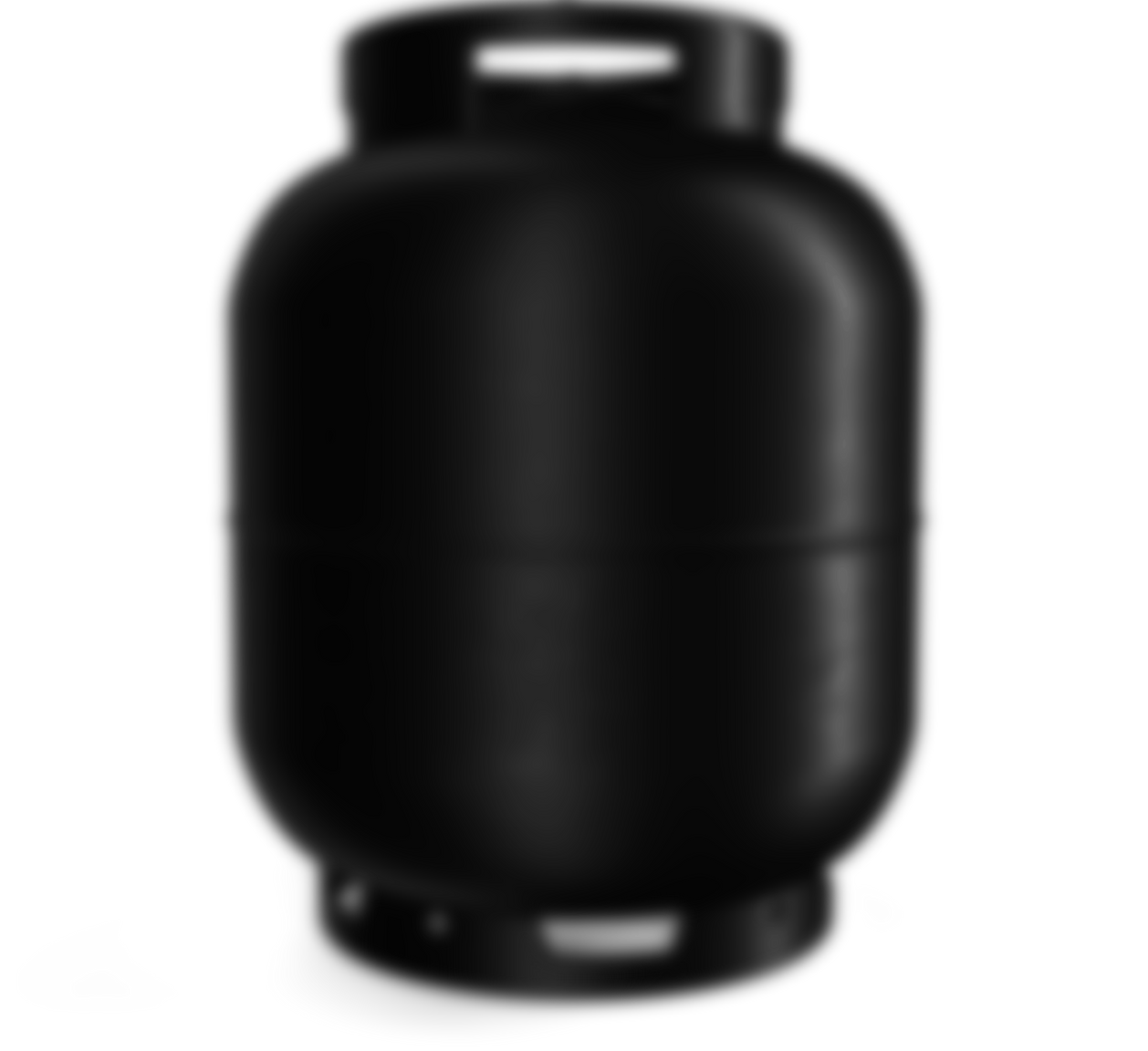 Gas cylinder in realistic 3d render